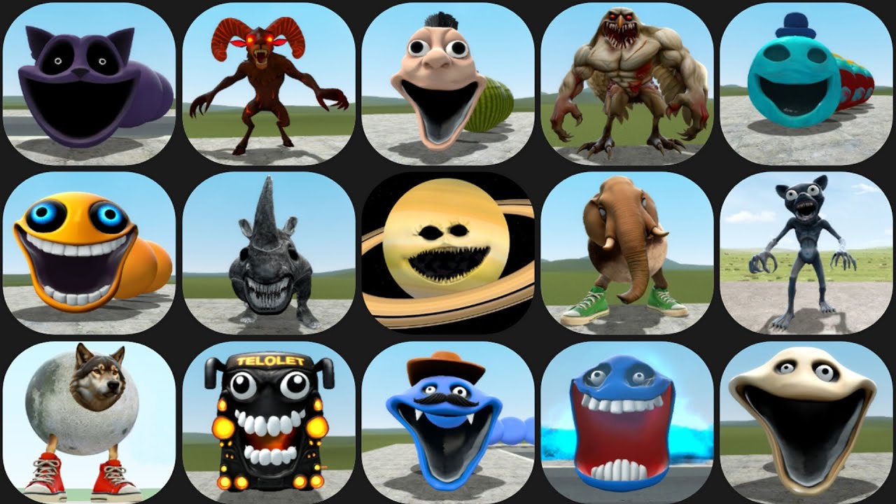Hungry Smiley,Hungry Hamood,RONG RENG MARA ROSO BUS IRENG,Hungry Worm,Hungry Snake,Crused Ram,Gmod