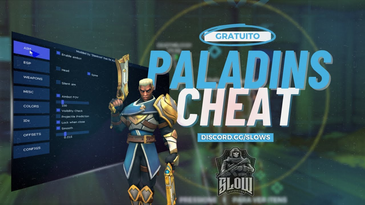 ATUALIZADO! CHEAT/HACK PARA PALADINS TOTALMENTE GR&Aacute;TIS! 06/01/2025