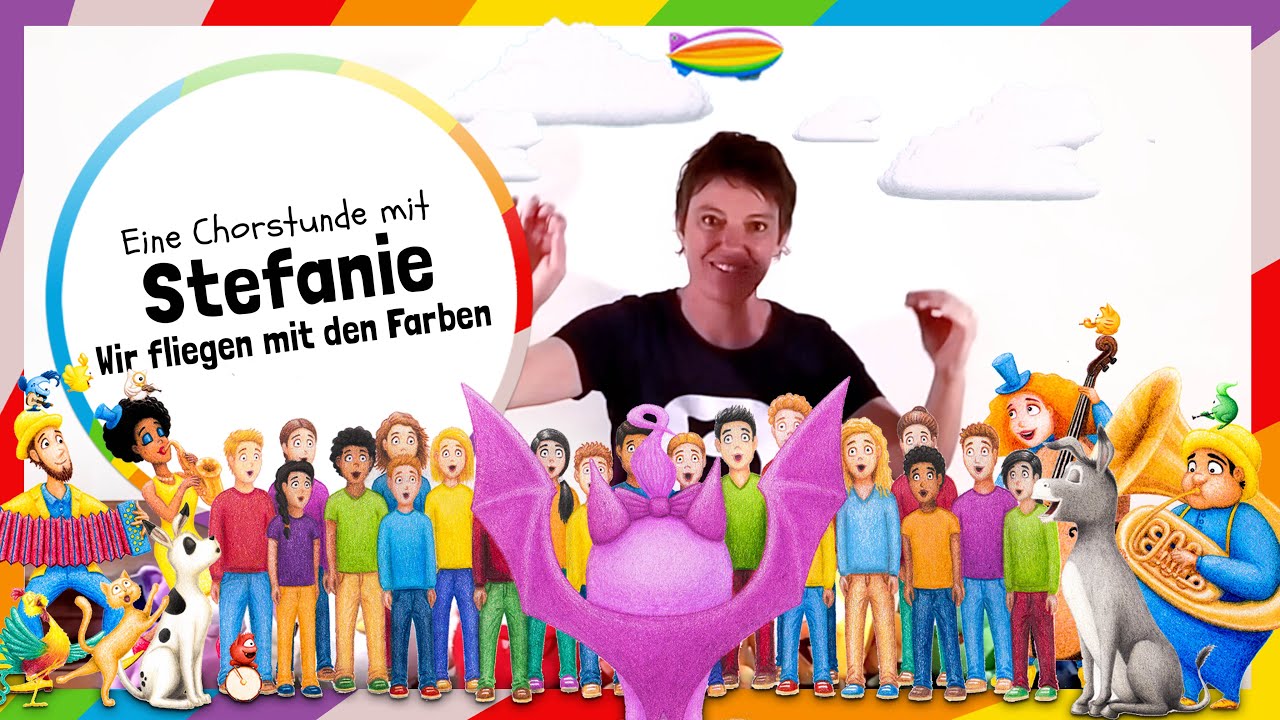 Monsterfreunde-Chorstunde: Wir fliegen mit den Farben (Stefanie Weingartner)