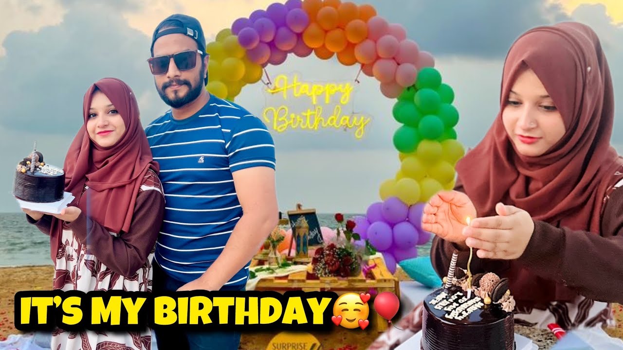 My Birthday Celebration At The Beach🥳🎂🌊