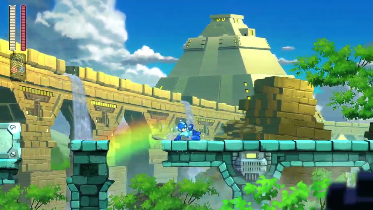 Mega Man 11 Segmented Damageless Playthrough (Buster Only/Hard Mode/No Gear Usage/No Shop)