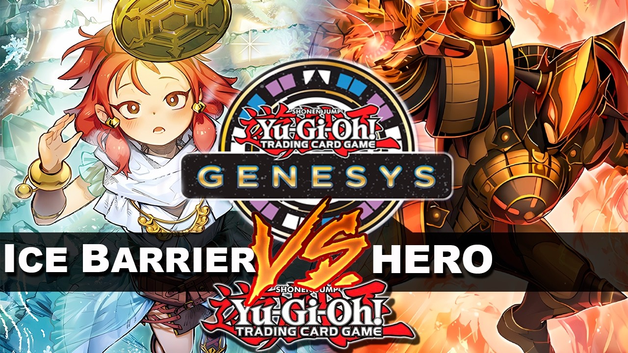 YuGiOh! Genesys - Ice Barrier Vs HERO | Tem ygo aqui