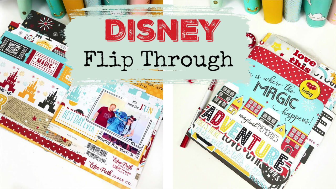 КАК ВЕДИТЕ ДНЕВНИК ПУТЕШЕСТВИЙ | Идеи и советы | Disney Journal Flip Through