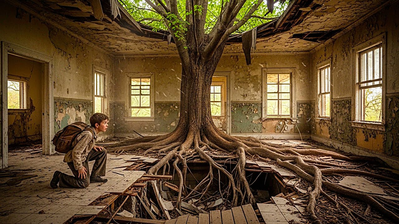 He Inherited a House With a Tree in the Living Room — When He Dug Up the Roots He Fell to His Knees
