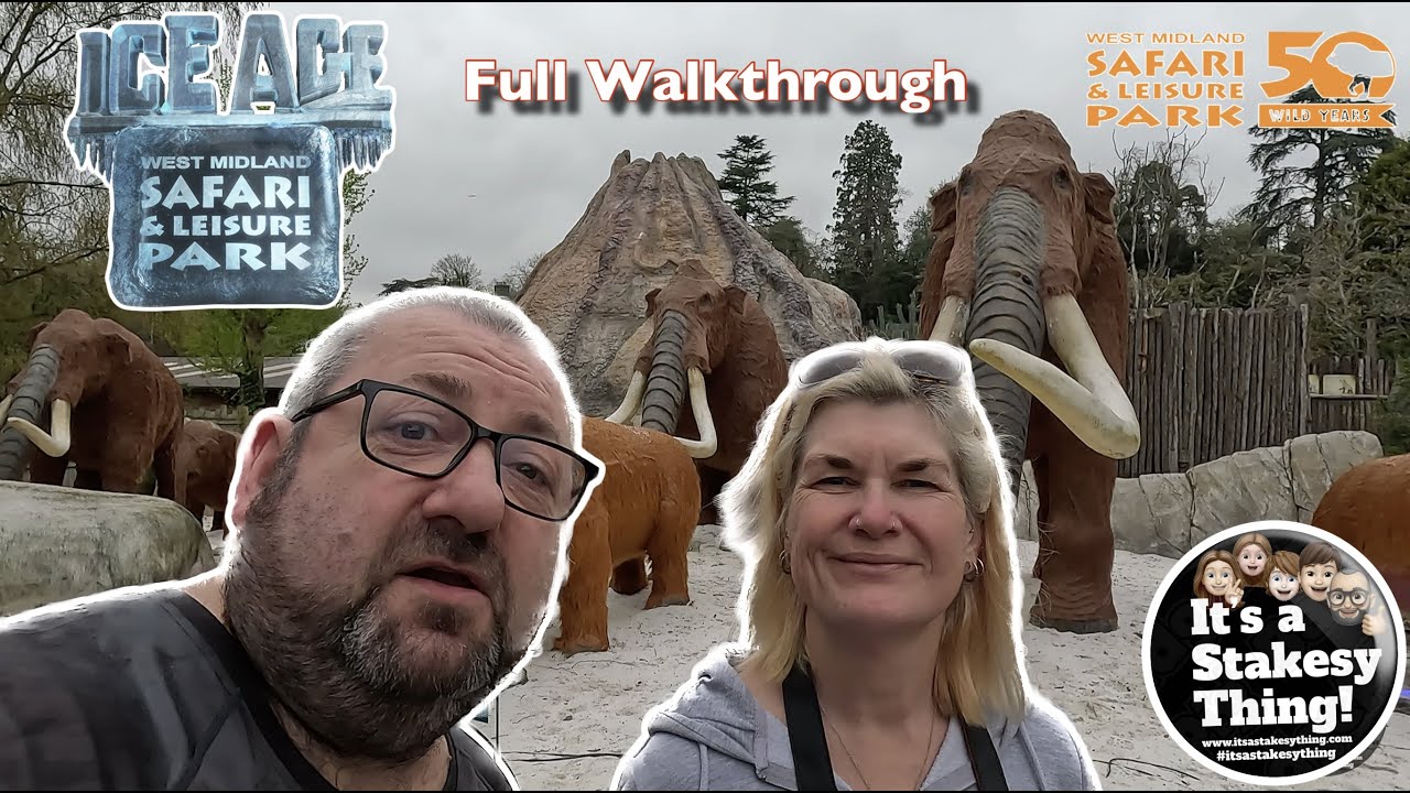 Ice Age Full Walkthrough at West Midlands Safari Park #itsastakesything