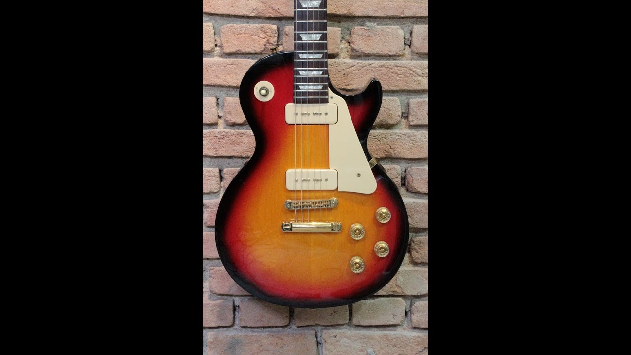 Review 1 - Guitarra - Gibson - Les Paul - Studio - GEM - Topaz - Sunburst