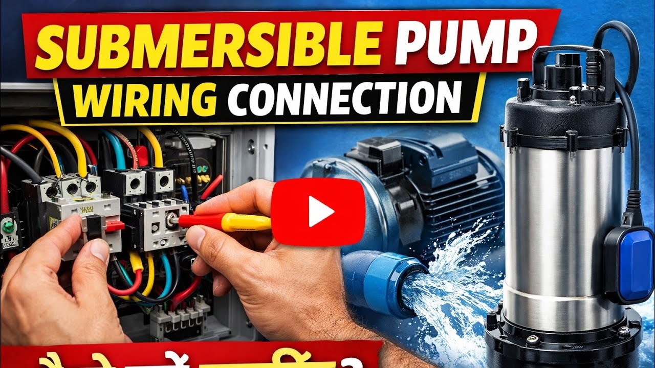 Submersible Pump Wiring Connection