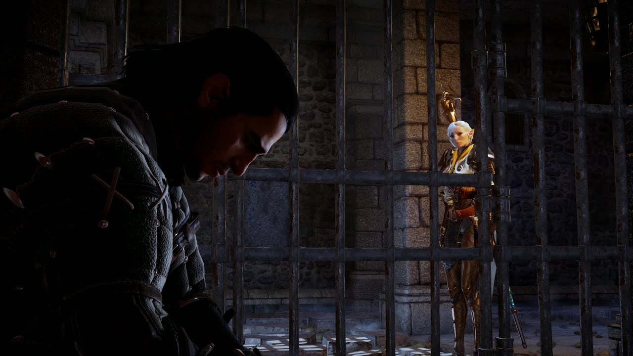 Dragon Age: Inquisition | Full Blackwall Cutscenes!(Abandoned) - Circle Elf(True 60fps!!!)