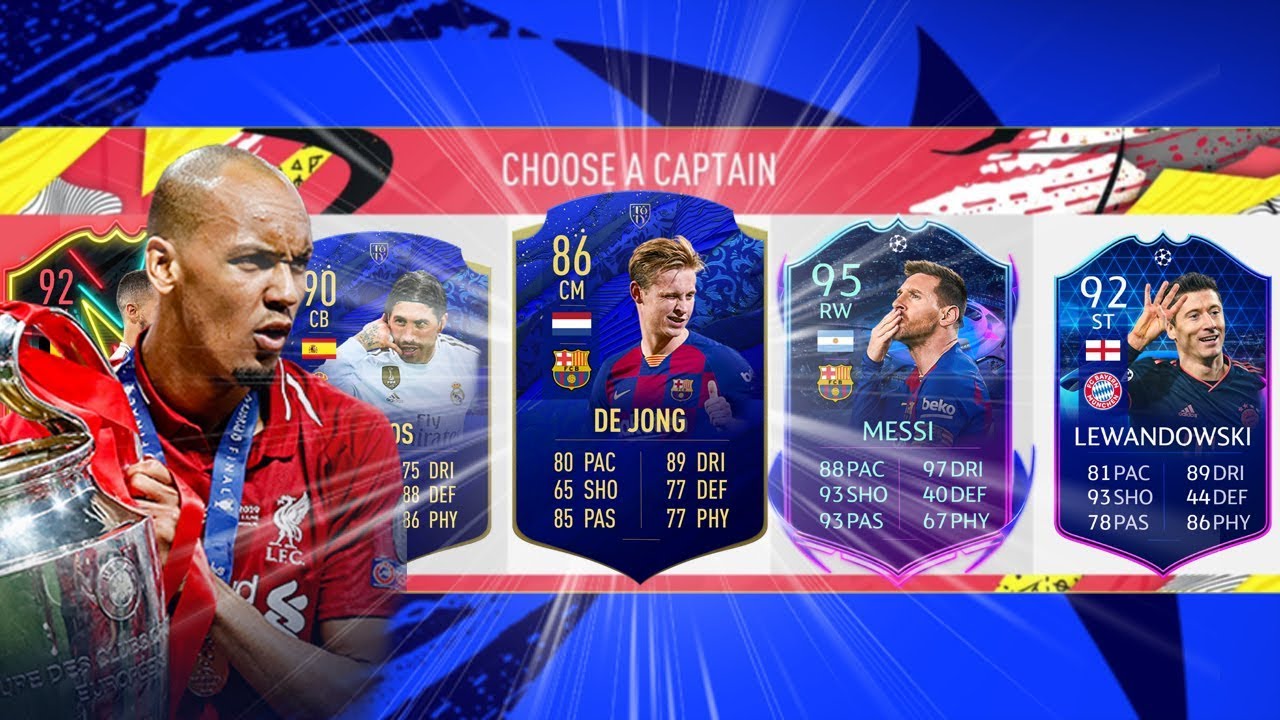 BAJNOKOK LIG&Aacute;JA DRAFT - FIFA 20 CHAMPIONS LEAGUE FUT DRAFT