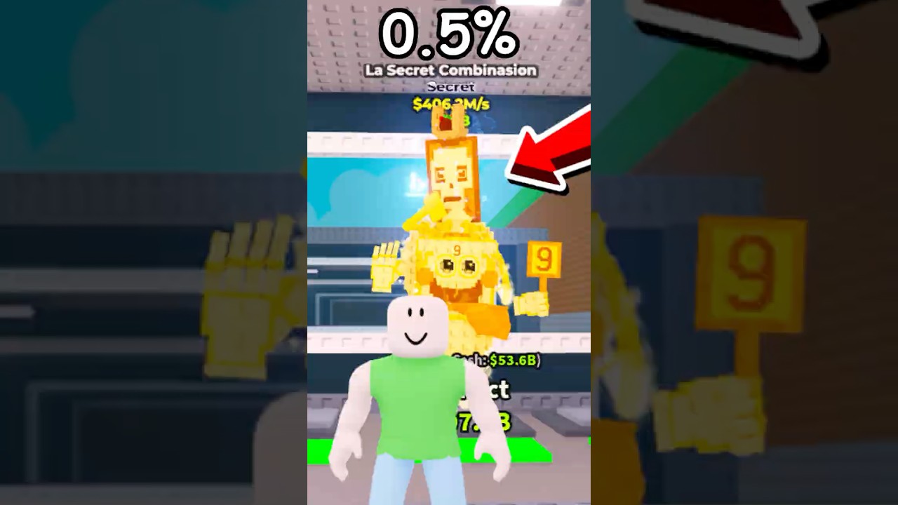 КРАЖА НОВОГО СЕКРЕТНОГО 0,5% В Roblox Украдите Brainrot!