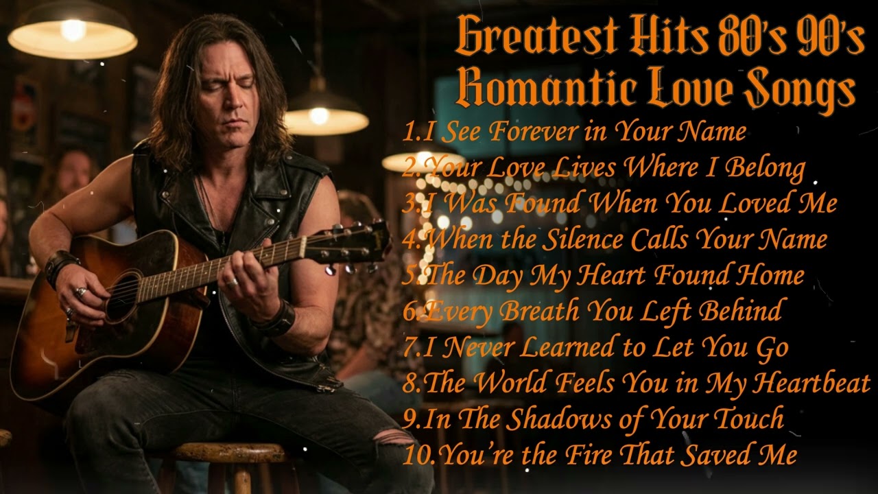 🎸 Greatest Hits 80s 90s Romantic Love Songs 💖 Soft Rock Ballads I See Forever in Your Eyes Vol.11