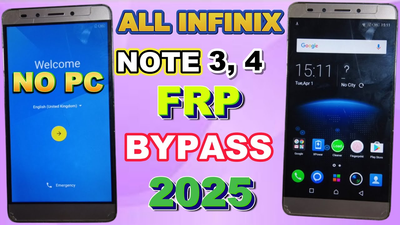 INFINIX NOTE 3 FRP Bypass. All Infinix Note 3 | 4 (Android 6  Google FRP Bypass