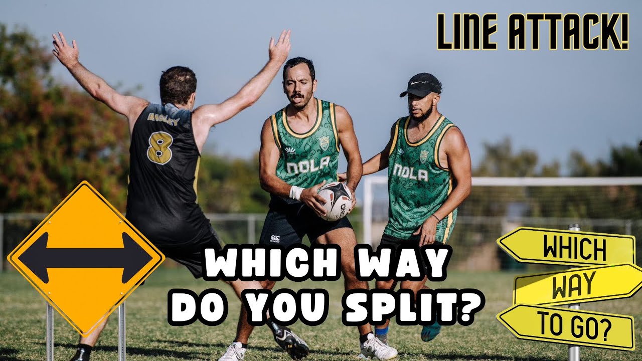 Touch Rugby/Football | Breakdown | WHICH WAY DO YOU SPLIT?