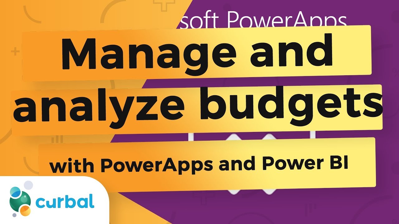Создайте приложение бюджета на основе Excel с помощью PowerApps и используйте его в Power BI