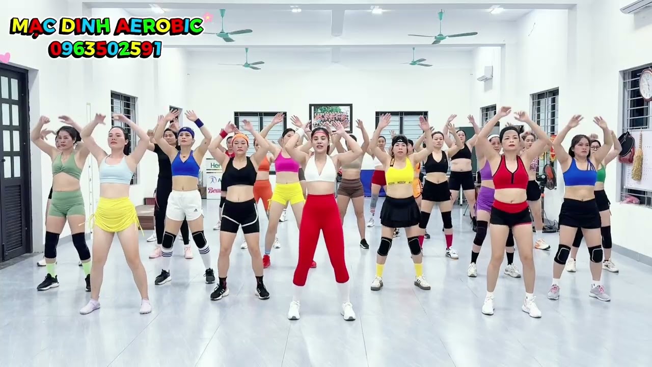 🍏30 PHÚT ĐỐT MỠ TOÀN THÂN/ GIẢM CÂN TẠI NHÀ/165/ Nhạc Việt/MẠC DINH AEROBIC❤️