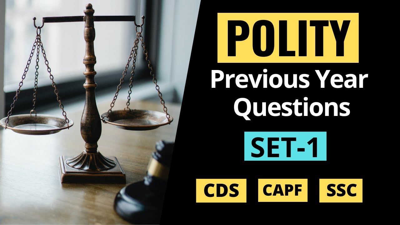 POLITY MCQs | Detailed Solution | Previous Year Questions | All Exams | Sara Akash