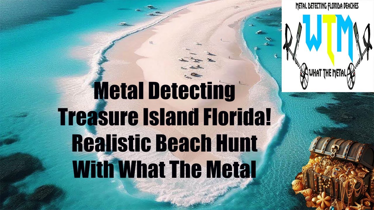 Metal Detecting Treasure Island Beach Florida - Realistic Hunt