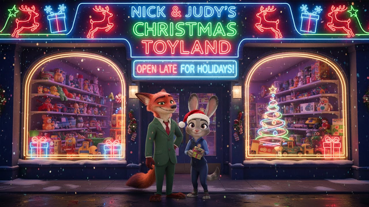 🎄 Holiday Adventures in Christmas Toyland | Synthwave Beats for a Cozy Christmas