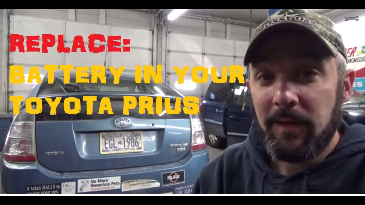 Replace 12 Volt Battery - Toyota Prius