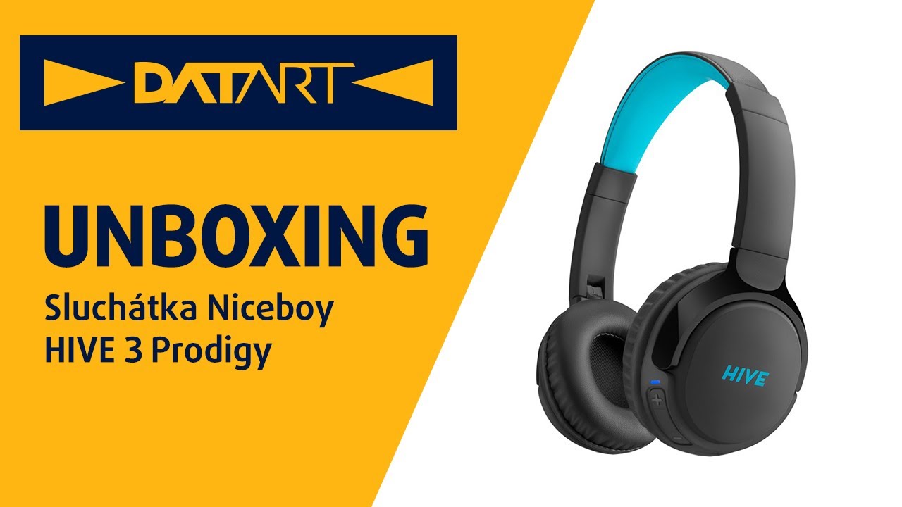 Sluchátka Niceboy HIVE 3 Prodigy | unboxing