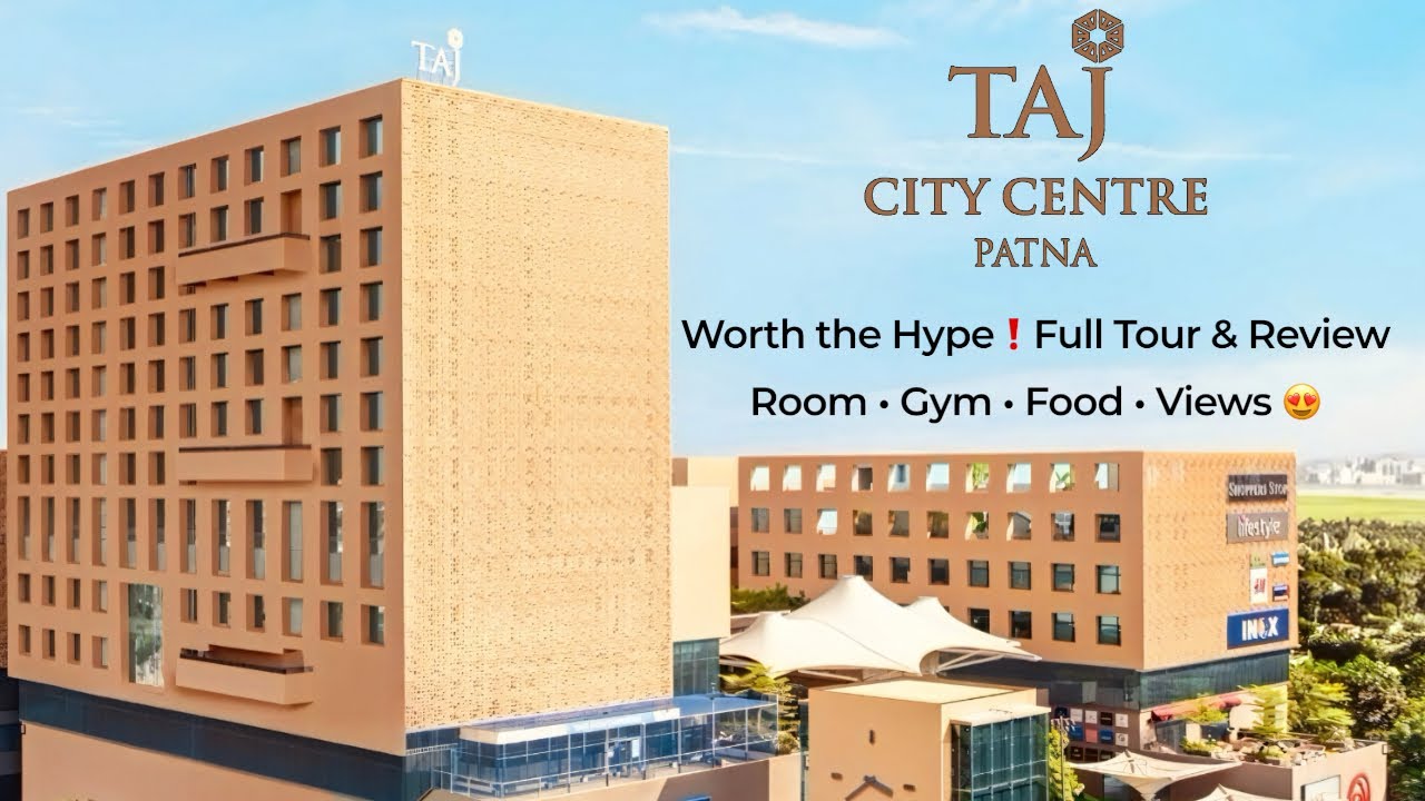 Best Luxury Hotel in Patna? Taj City Centre Full Tour & Staycation Review 