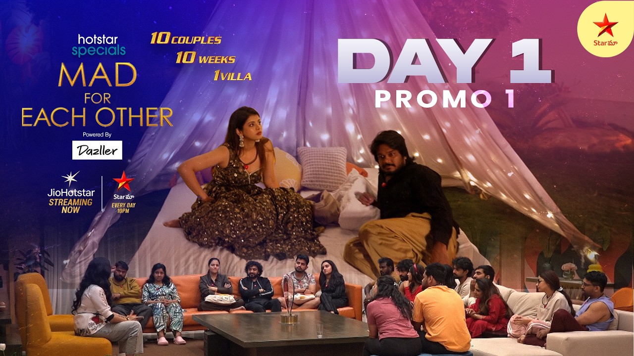Mad For Each Other | Day 1 Promo 1 | Survive or Exit 😱 | Mon to Sun at 10 PM | Star Maa