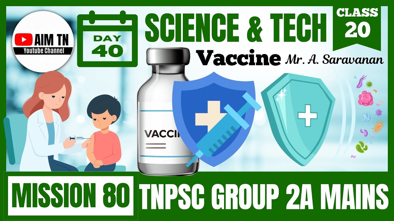 🧪👨‍🔬Science | Class - 20 | Vaccines types | vaccination in humans | Mr.A.Saravanan