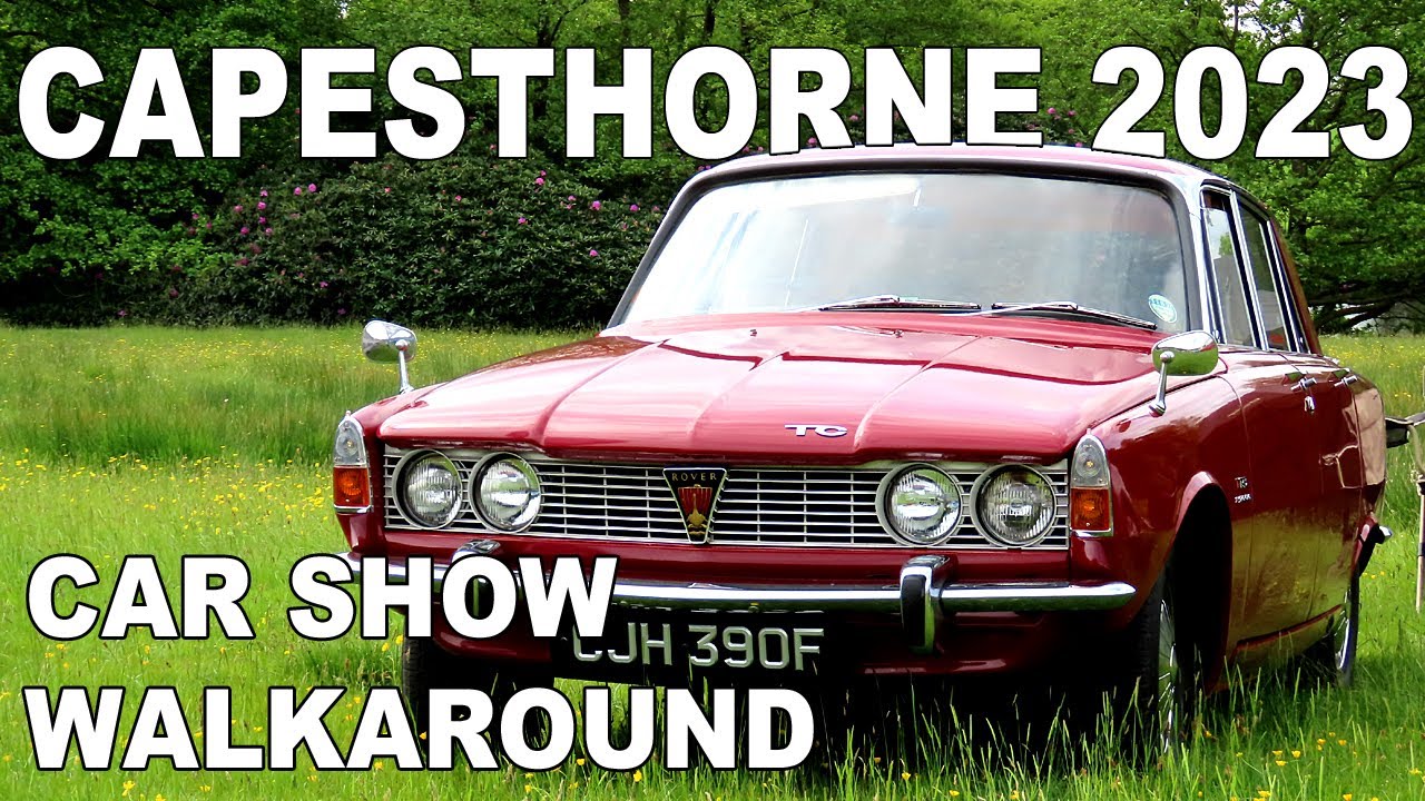 A tour of the Capesthorne Hall classic car show!