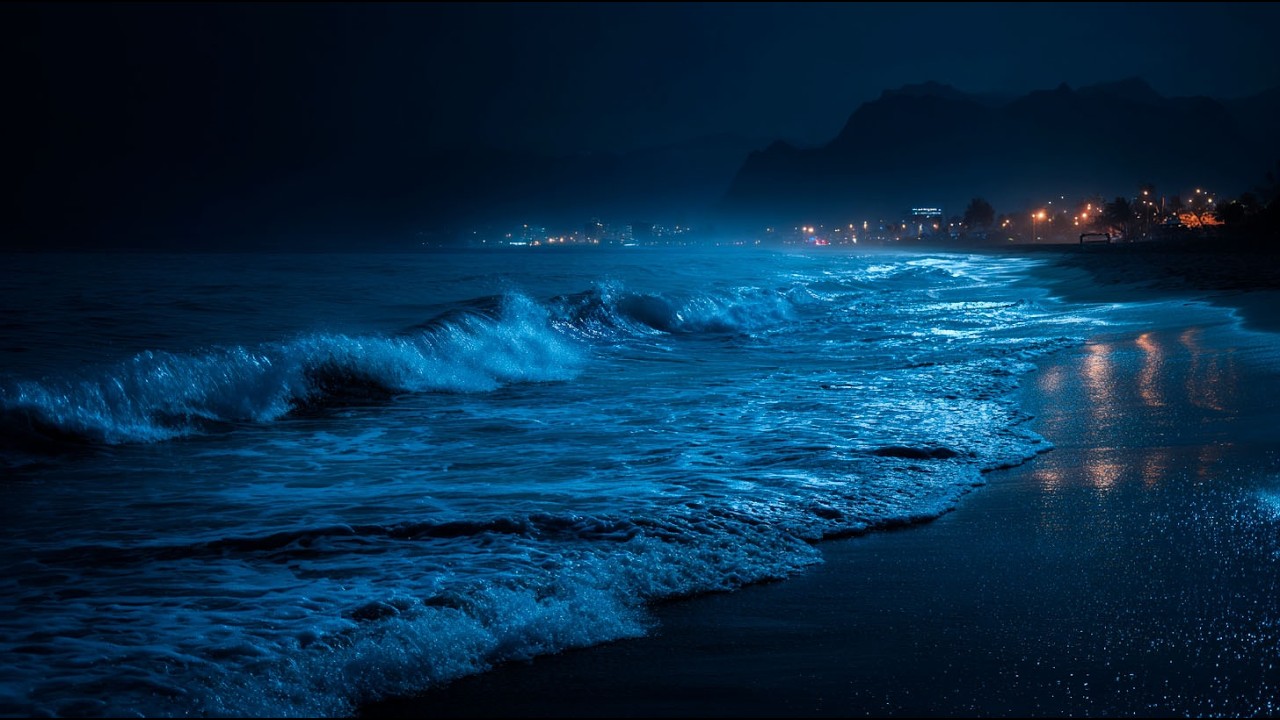 Fall Asleep In Under 3 Minutes - 10 Hours of Ocean Waves to Help You Worry and Mental Noise