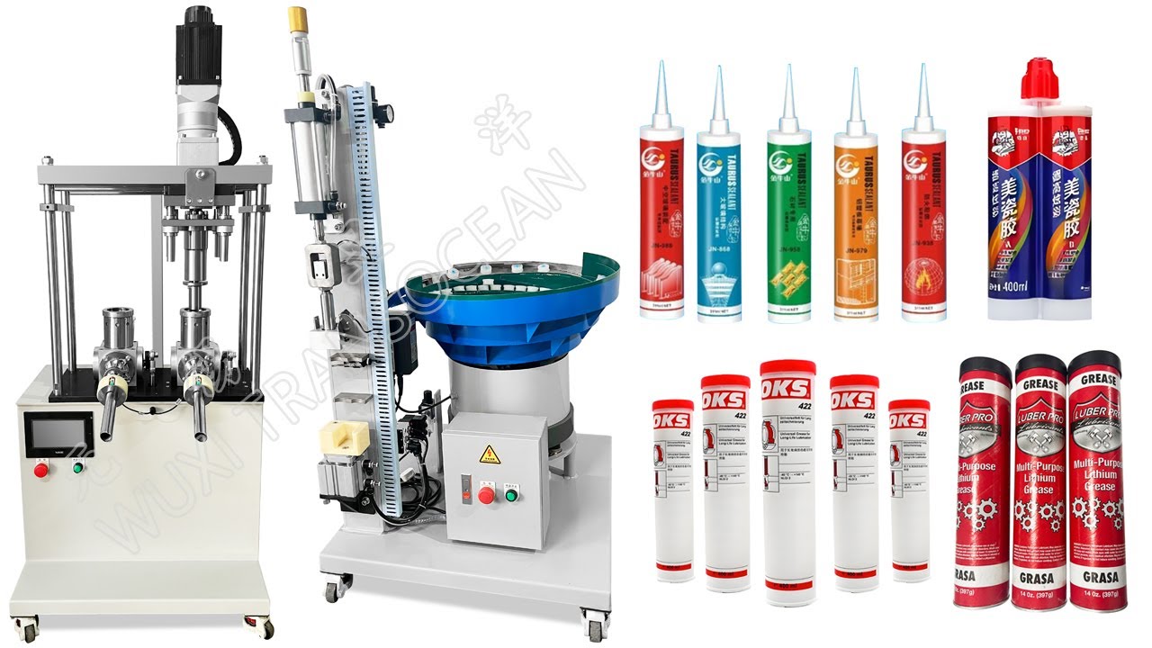 Semi Automatic Two Component Cartridge Filling Capping Machine