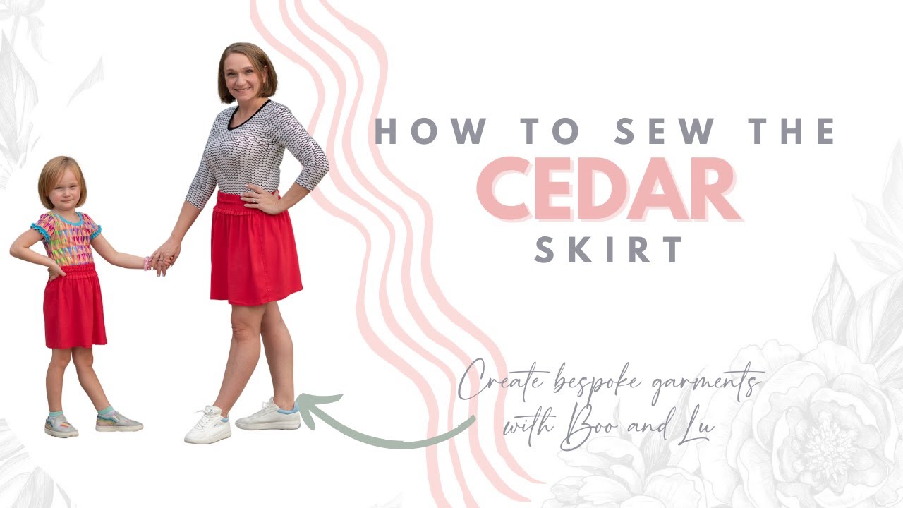 How to Sew a Ruffle Waistband Skirt