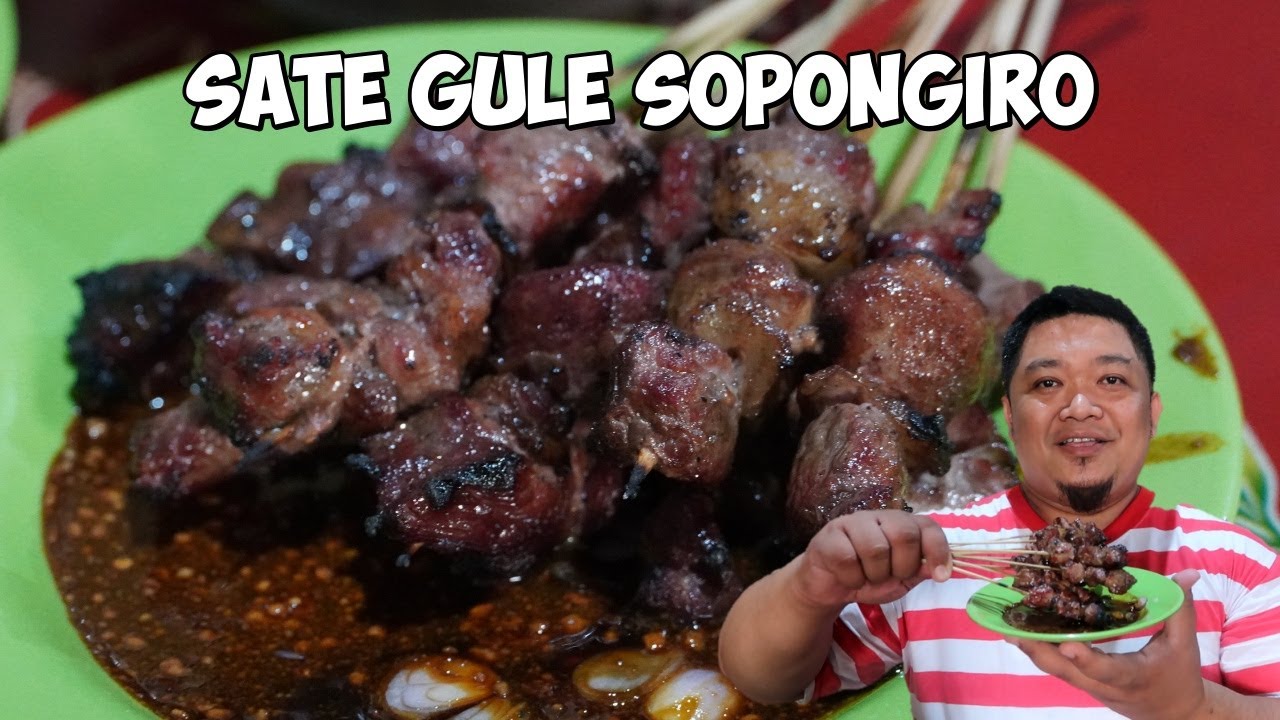 DIBAKAR GITU SAJA TAPI RASANYA JUARA!! Sate Sopongiro Pamekasan