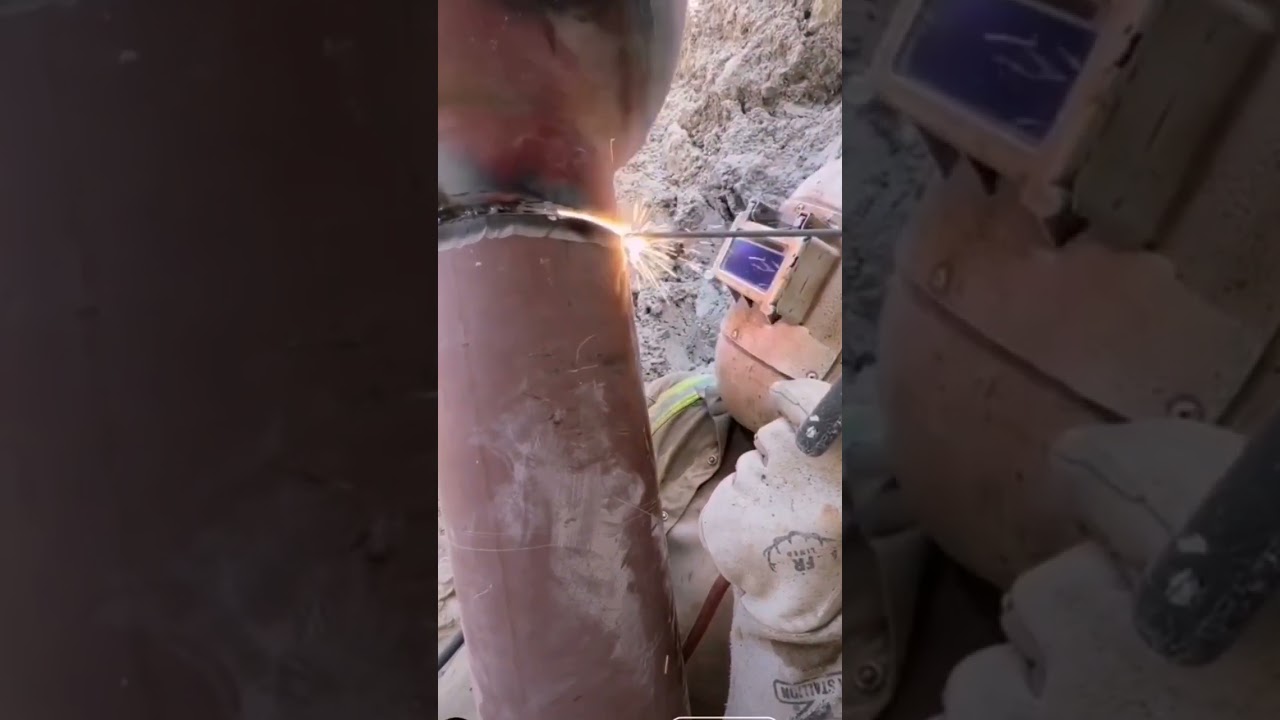 underground welding #shortsfeed #shorts #welding #shortsvideo