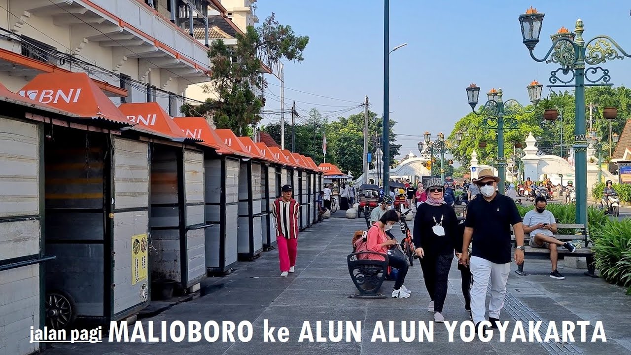 Morning Walk dari Malioboro Yogyakarta ke Alun Alun Jogja, mampir ke Gudeg Mbok Lindu Sosrowijayan