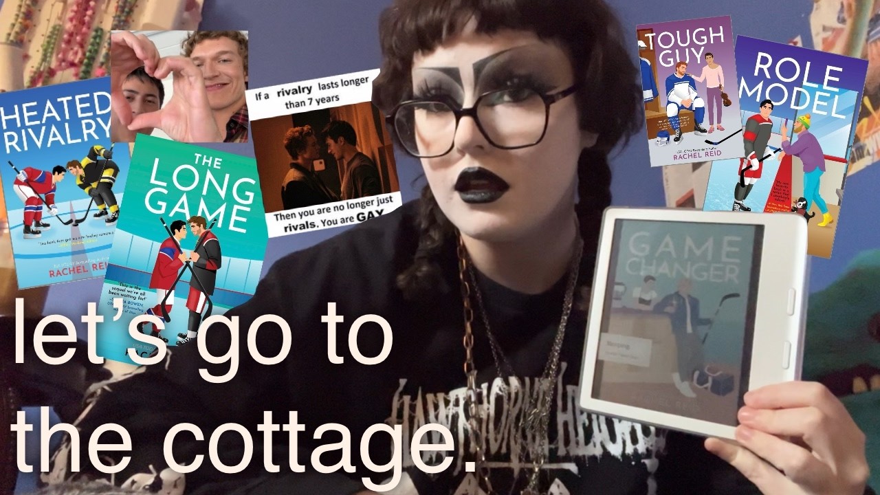 read the heated rivalry series with me and watch me become a hollanov stan 🏒🏳️‍🌈📖 reading vlog
