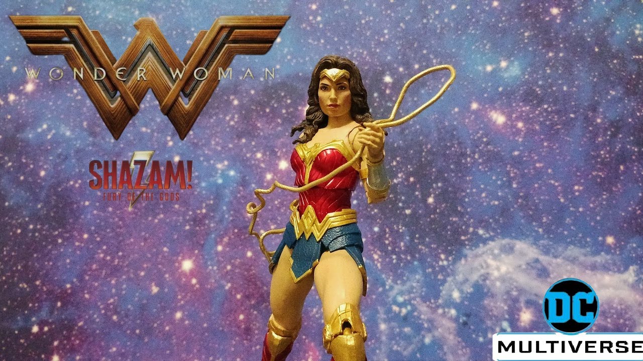 McFarlane Toys Shazam 2 Fury Of The Gods WONDER WOMAN Action Figure REVIEW!!