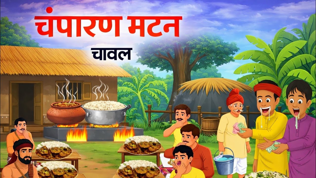 बिहार का चंपारण मटन। Bihar kaa Champaran mutton| Hindi Kahaniyan | Moral Stories in Hindi।story