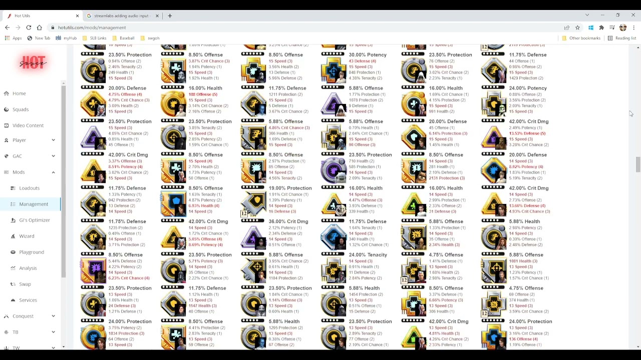 SWGOH Tips & Tricks #1 - HotUtils Mod Processing