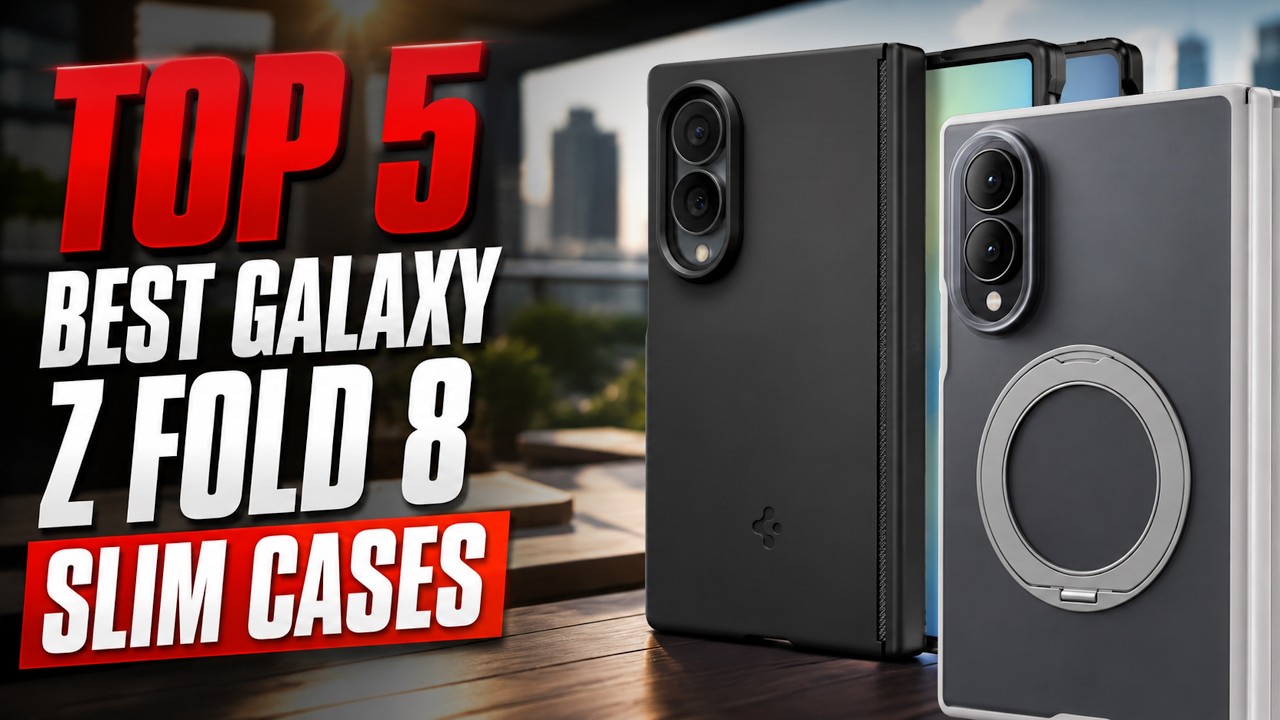Top 5 Best Galaxy Z Fold 8 Slim Cases That Protect Without Adding Bulk