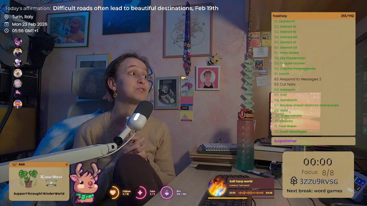 Work with me ✧ lurker friendly | 23rd February