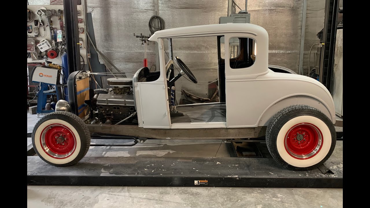 Model A Coupe Hot Rod Build Pt.44  Slow going but making progress!