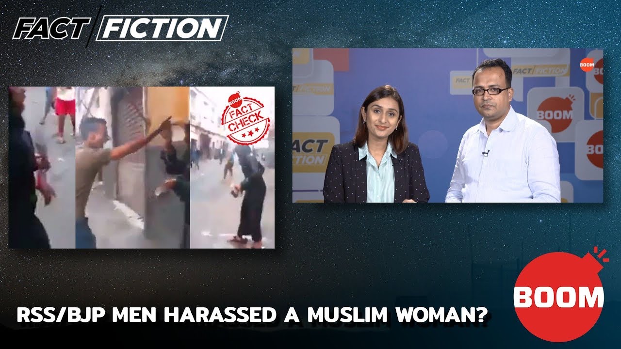 RSS/BJP Men Harassed A Muslim Woman?