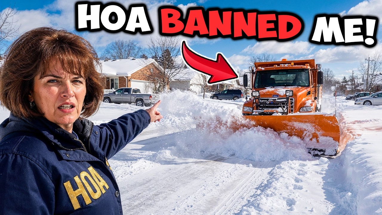 HOA Banned My Snowplow, I Complied & Stopped Plowing, CHAOS Ensued! r/Maliciouscompliance