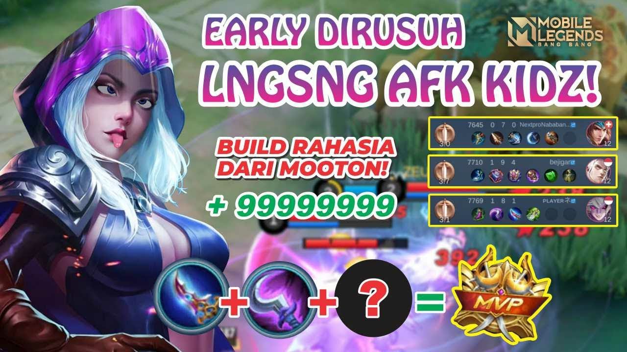 RUSUH DI EARLY MUSUH AUTO AFK - RAHASIA BUILD NATALIA SEASON 27 