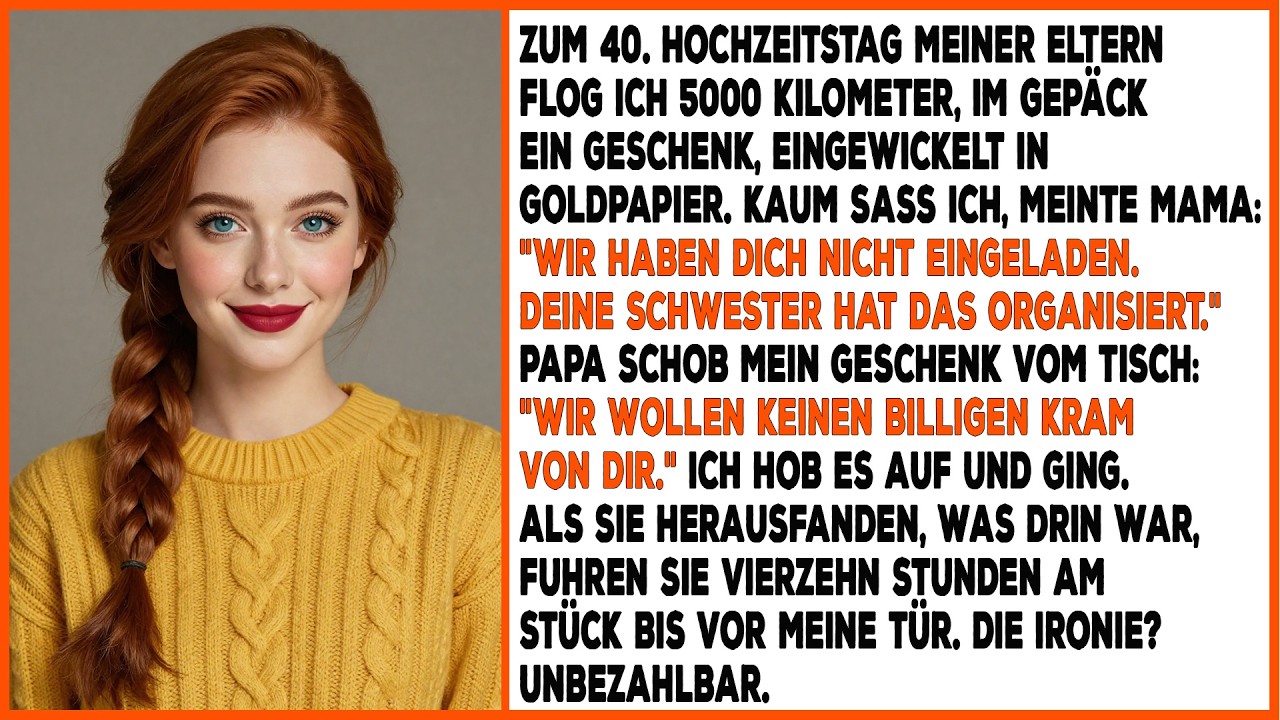 Meine Eltern sagten auf ihrem Jahrestag 