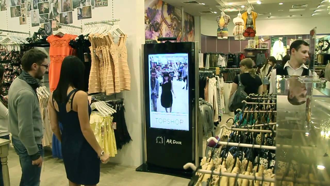 Kinect Fitting Room for Topshop