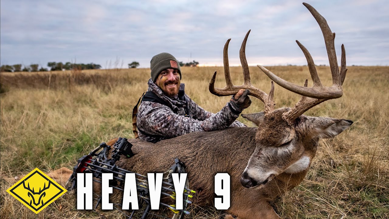 «HEAVY 9» | 4 эпичных ракурса крупного оленя из Канзаса!