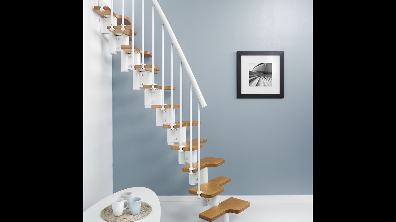 Montage escalier pas décalés Magia 30