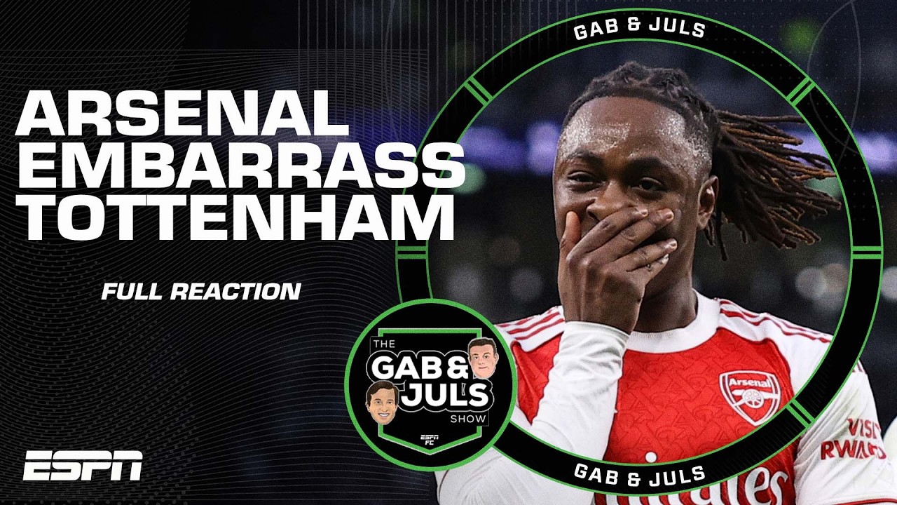 ‘PROPER TITLE RACE!’ Arsenal dominate North London derby to reignite title hopes | ESPN FC