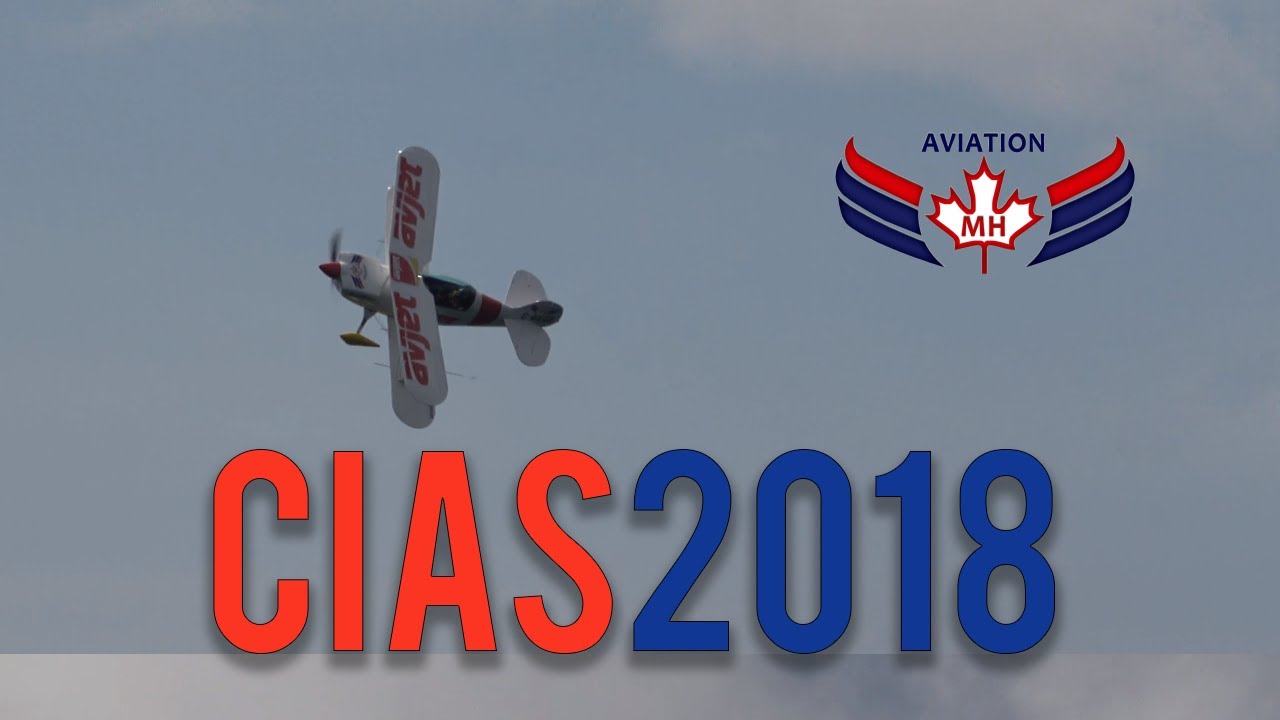 Martin Hivon - Christen Eagle II - Canadian International Air Show 2018 [4K]